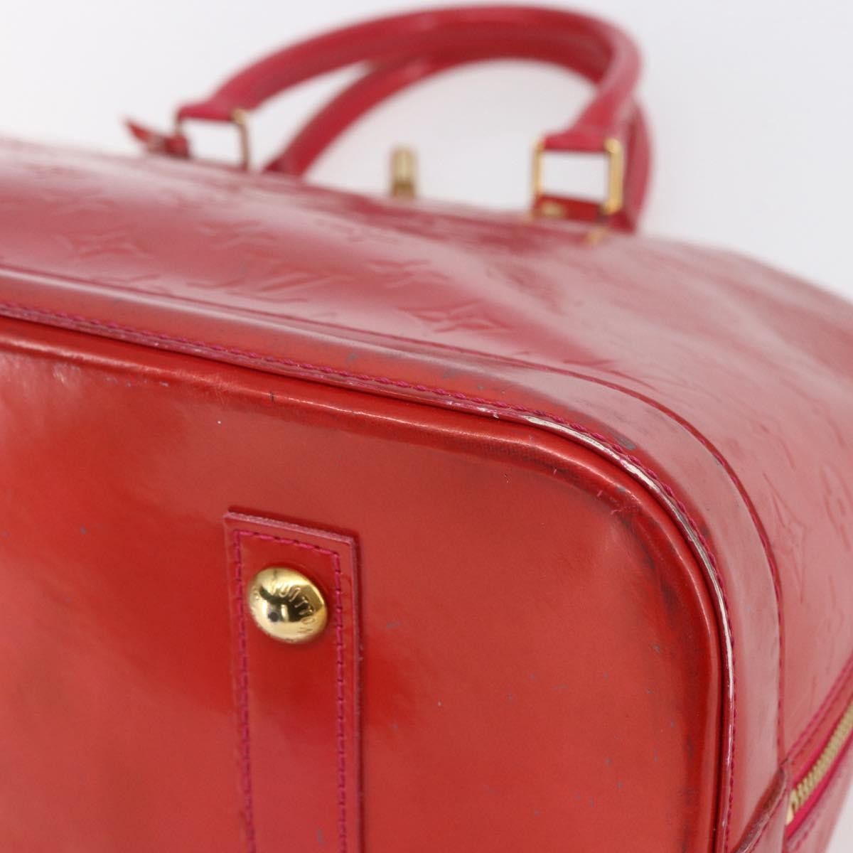 Louis Vuitton Louis Vuitton Alma Handbag Patent Leather Size ONE SIZE - 9 Thumbnail
