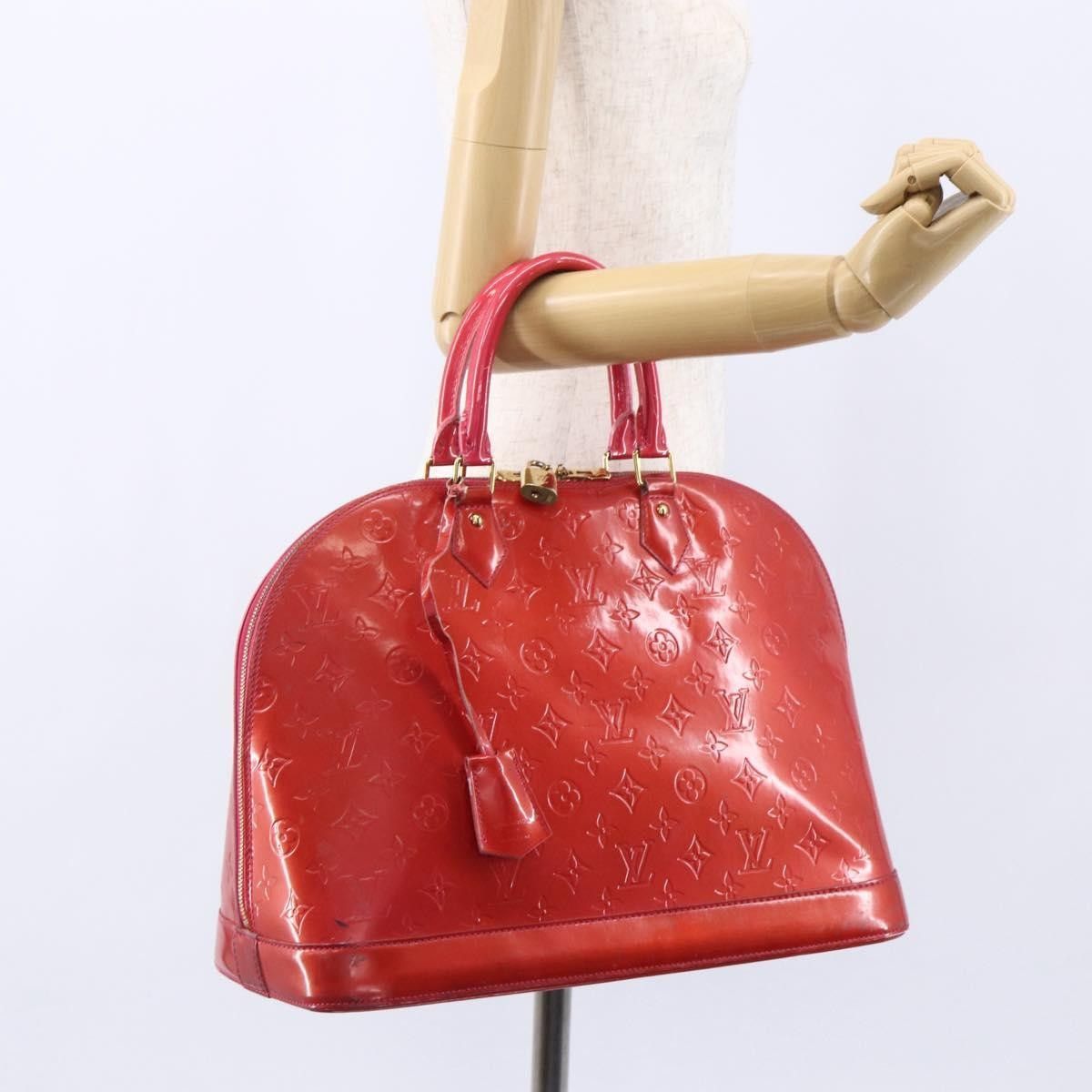 Louis Vuitton Louis Vuitton Alma Handbag Patent Leather Size ONE SIZE - 15 Thumbnail