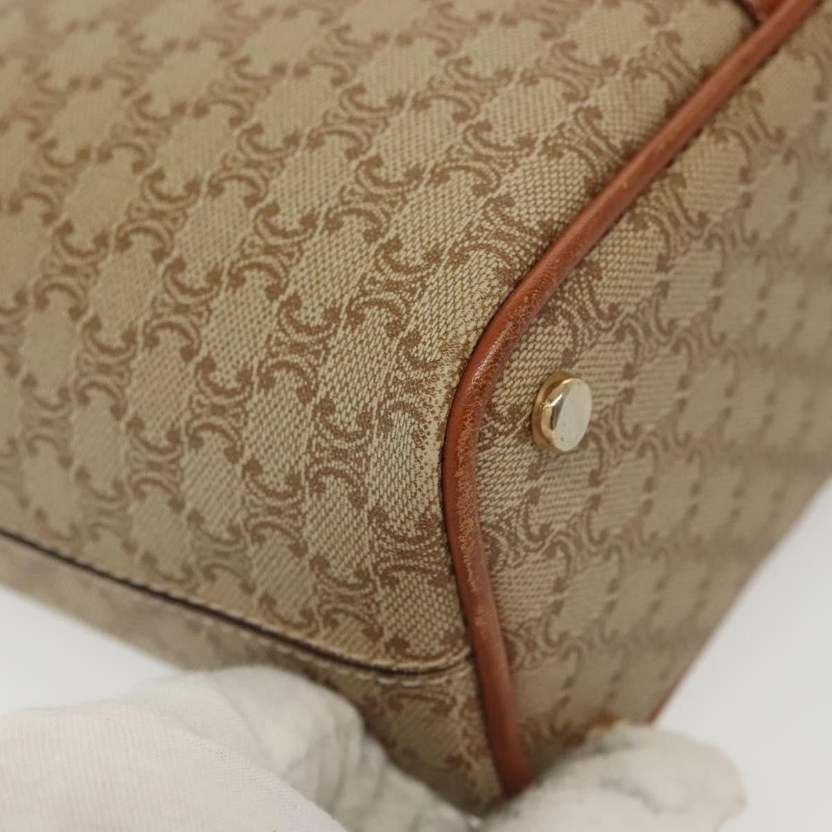Celine Celine Vintage Macadam Shoulder Bag Canvas Size ONE SIZE - 9 Thumbnail