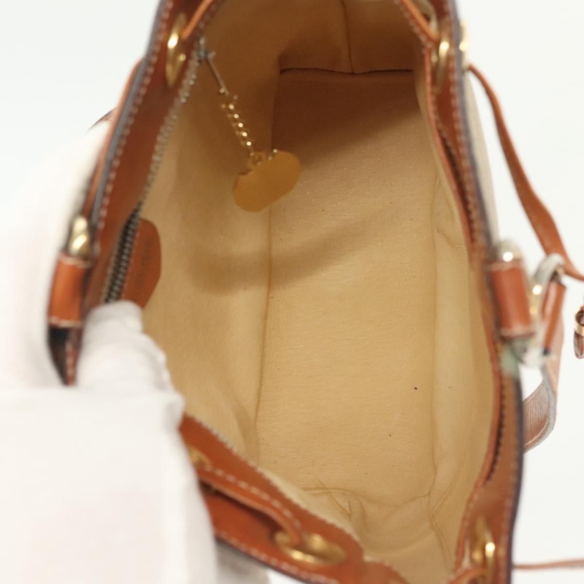 Celine Celine Vintage Macadam Shoulder Bag Canvas Size ONE SIZE - 5 Thumbnail