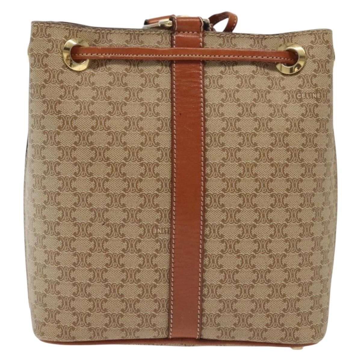 Celine Celine Vintage Macadam Shoulder Bag Canvas Size ONE SIZE - 2 Thumbnail