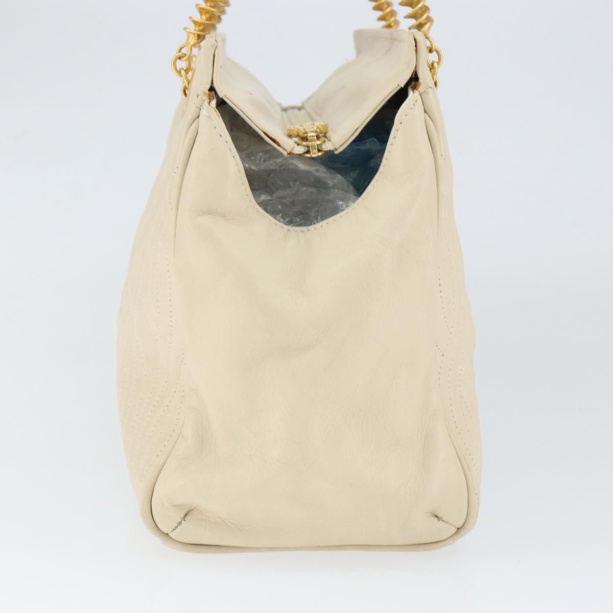 Fendi Fendi Wave Stitch Handbag Leather Size ONE SIZE - 4 Thumbnail