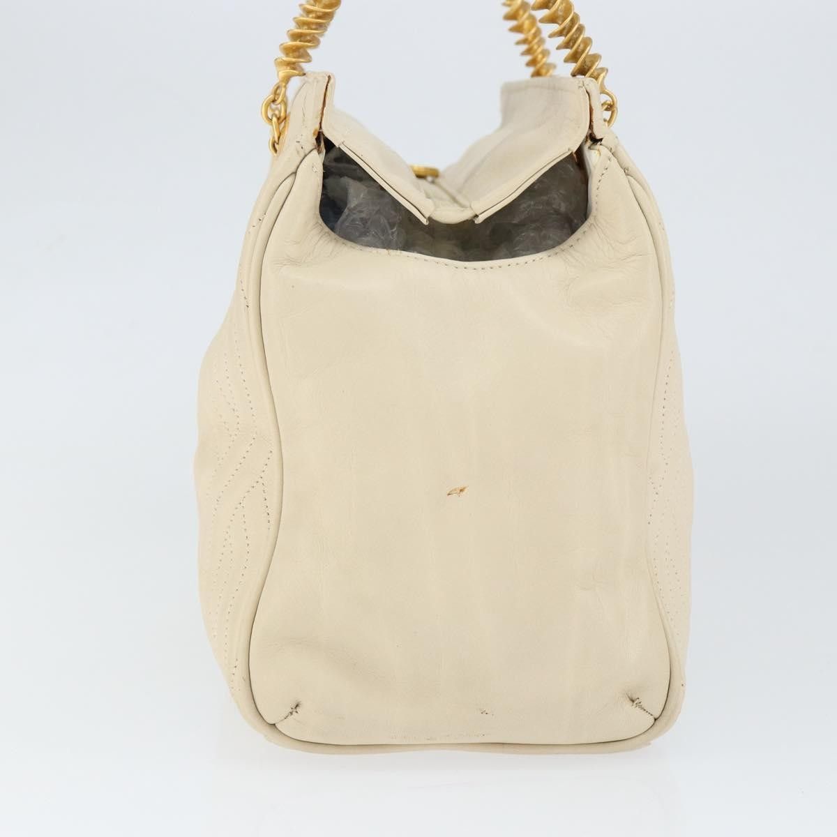 Fendi Fendi Wave Stitch Handbag Leather Size ONE SIZE - 3 Thumbnail