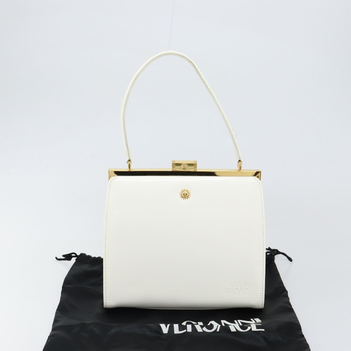 Versace Versace Vintage Handbag Leather Size ONE SIZE - 13 Thumbnail
