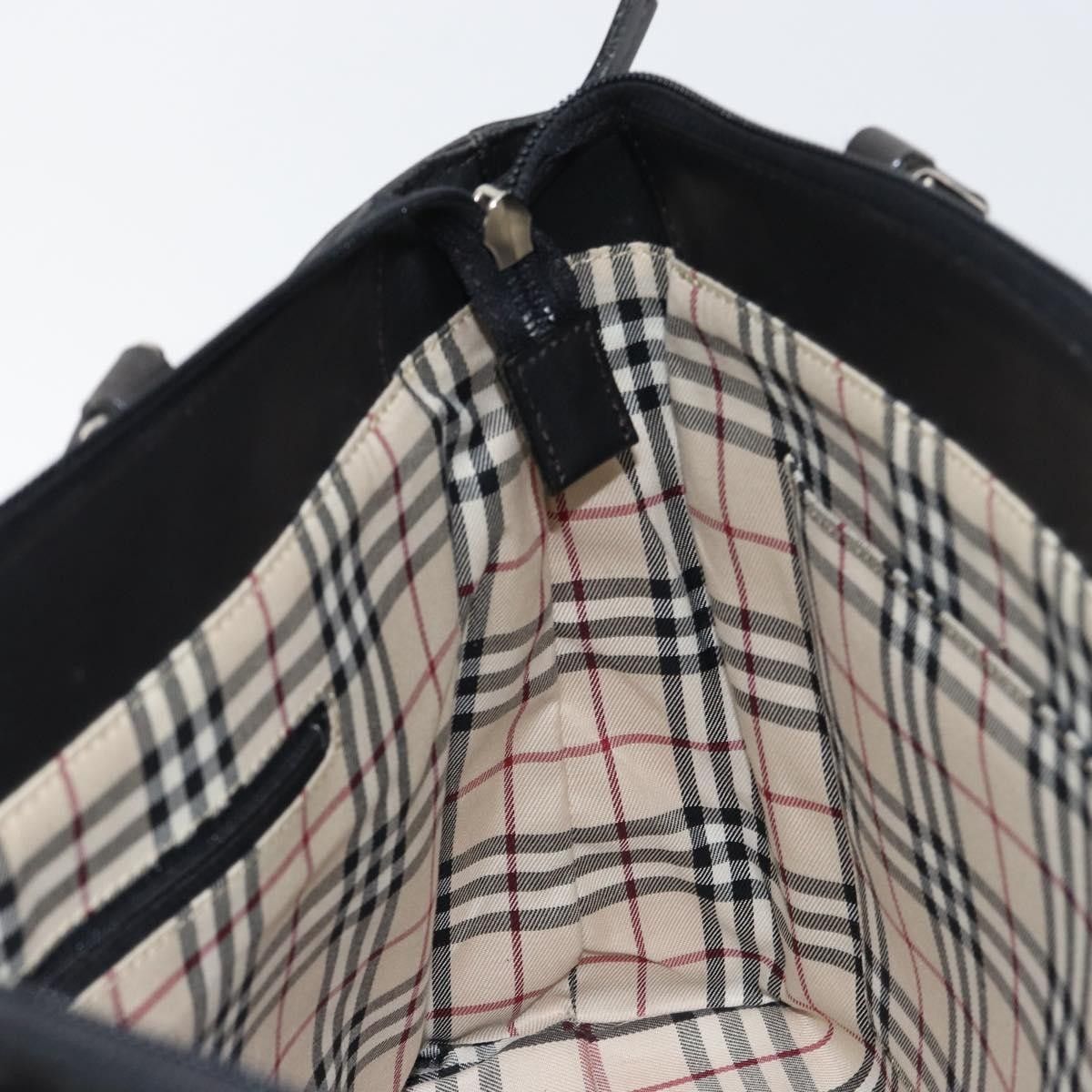 Burberry Burberry Handle Tote Leather Size ONE SIZE - 17 Thumbnail