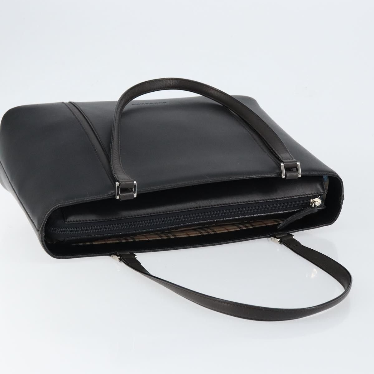 Burberry Burberry Handle Tote Leather Size ONE SIZE - 14 Thumbnail