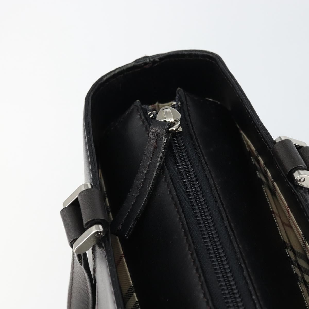 Burberry Burberry Handle Tote Leather Size ONE SIZE - 12 Thumbnail