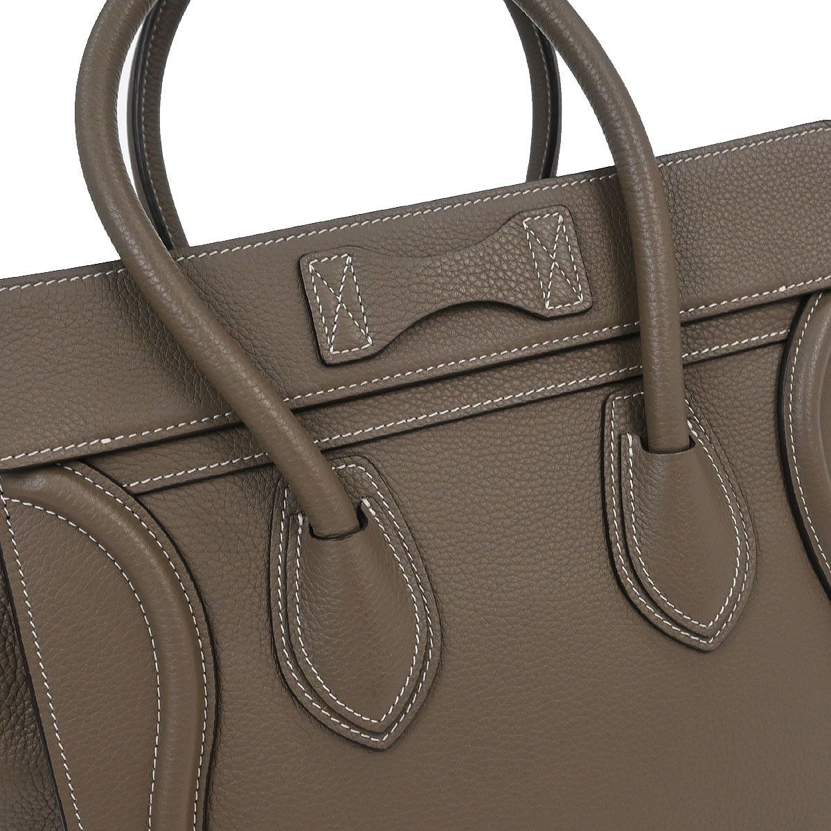 Celine Celine Luggage Bag Smooth Leather Size ONE SIZE - 7 Thumbnail