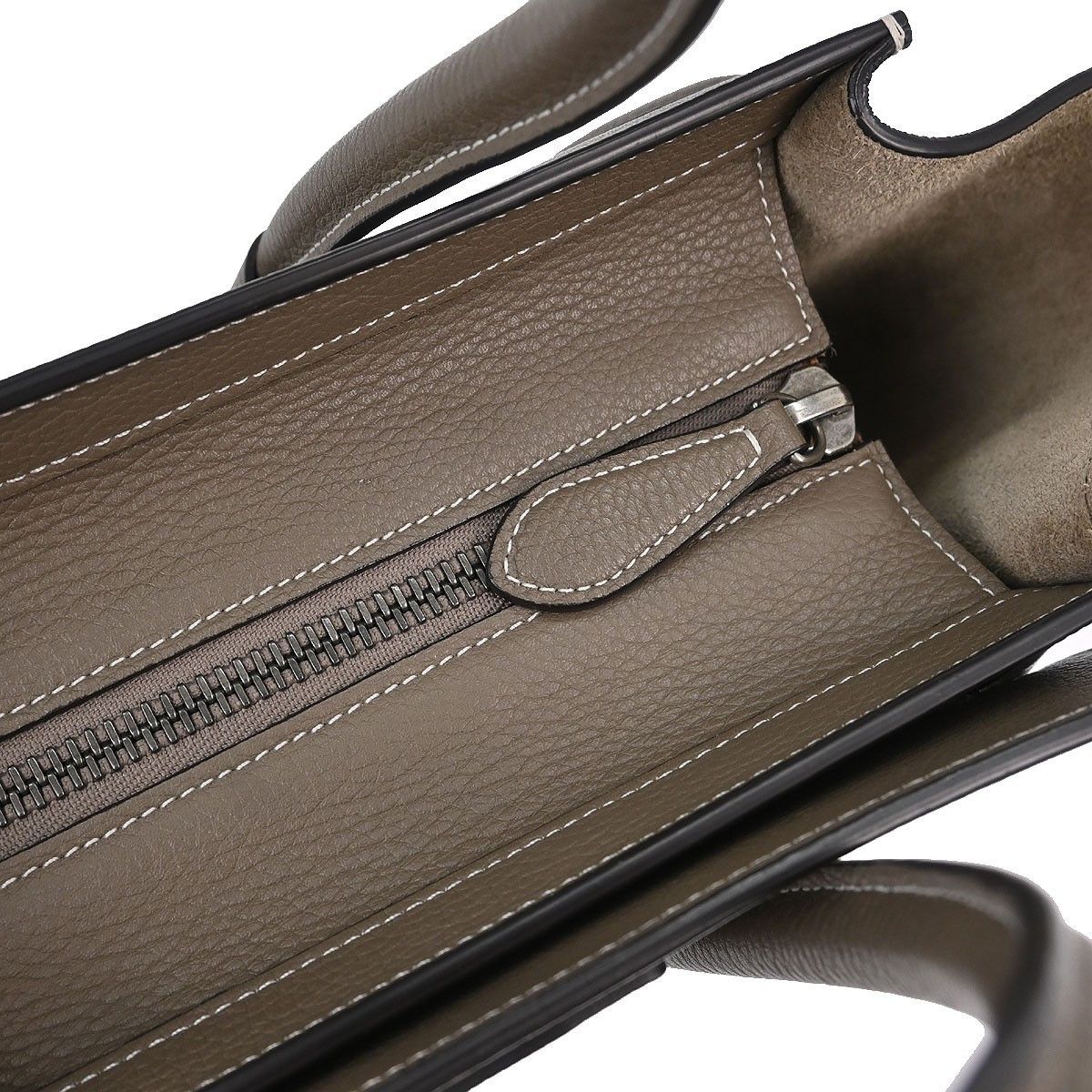 Celine Celine Luggage Bag Smooth Leather Size ONE SIZE - 8 Thumbnail