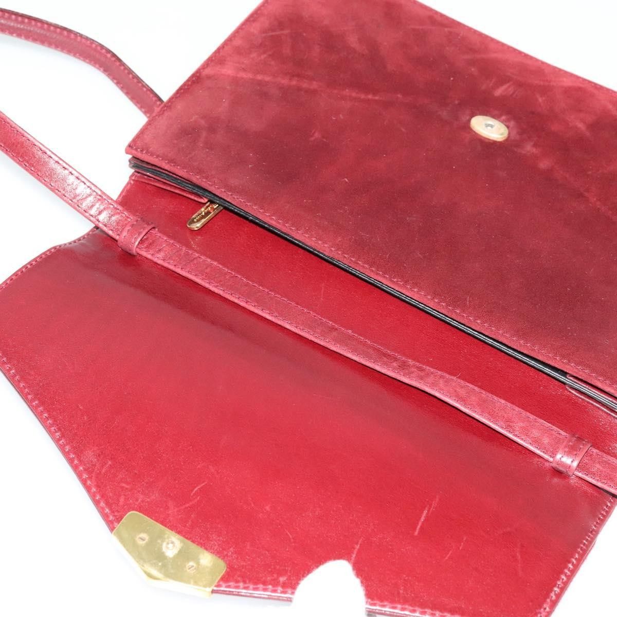 Salvatore Ferragamo Salvatore Ferragamo Flap Shoulder Bag Suede Size ONE SIZE - 17 Thumbnail