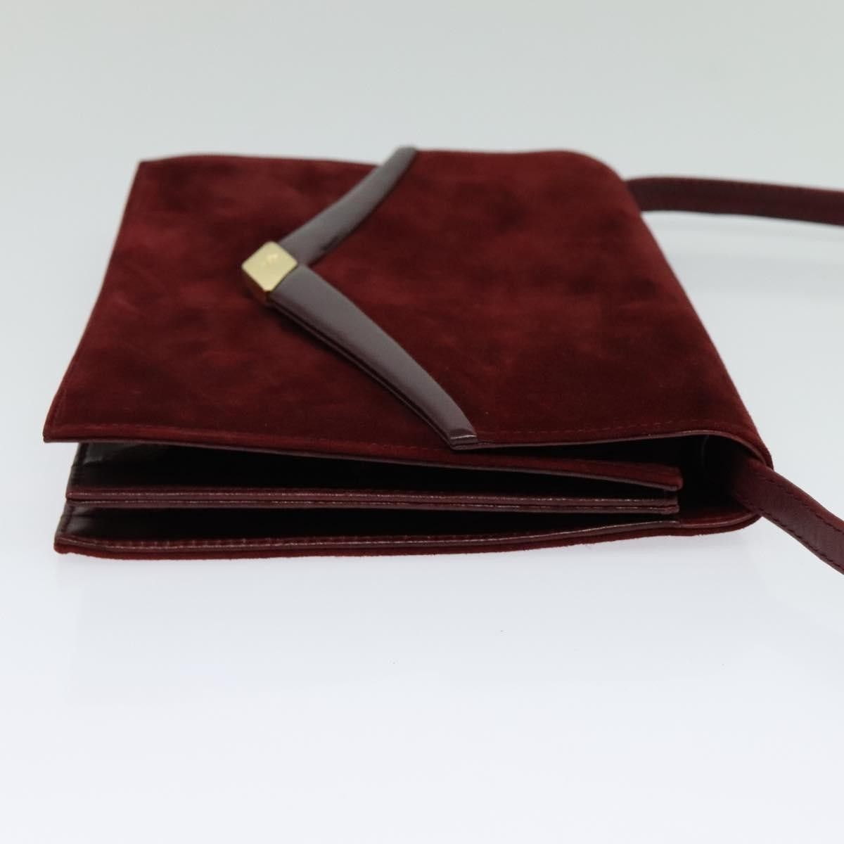 Salvatore Ferragamo Salvatore Ferragamo Flap Shoulder Bag Suede Size ONE SIZE - 4 Thumbnail