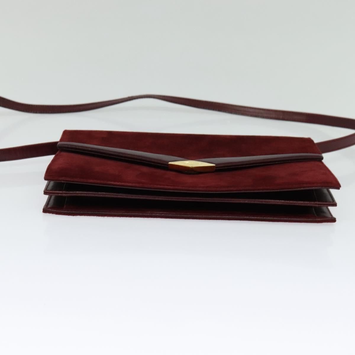 Salvatore Ferragamo Salvatore Ferragamo Flap Shoulder Bag Suede Size ONE SIZE - 14 Thumbnail