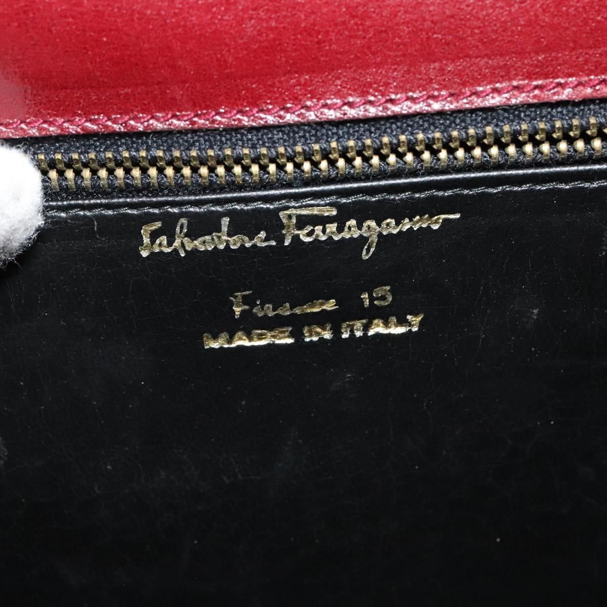 Salvatore Ferragamo Salvatore Ferragamo Flap Shoulder Bag Suede Size ONE SIZE - 6 Thumbnail