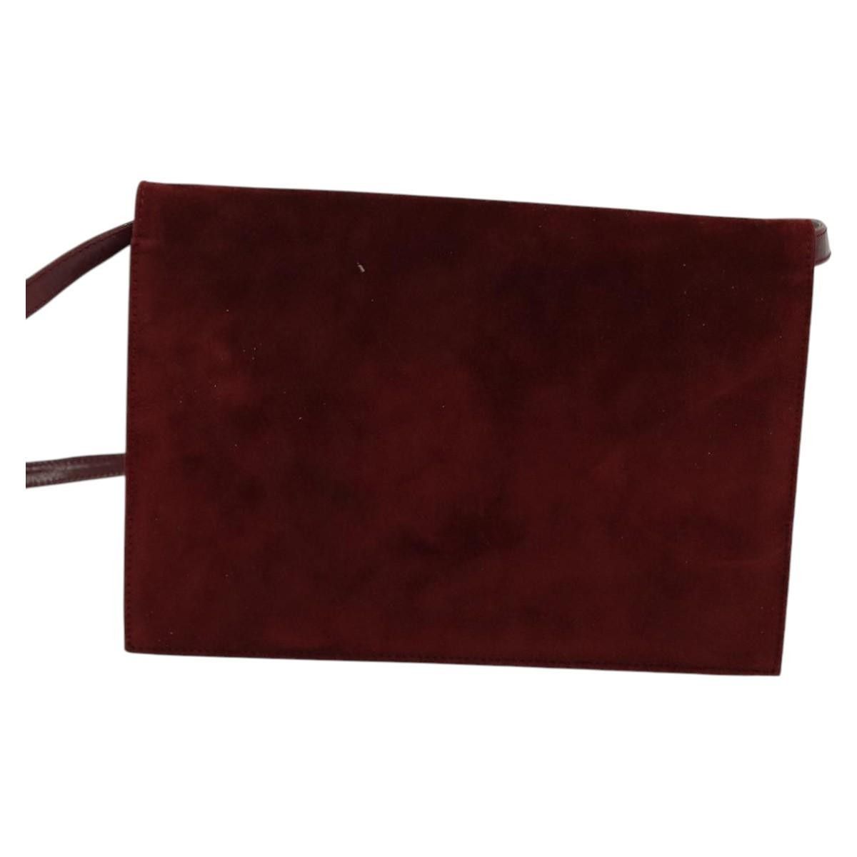 Salvatore Ferragamo Salvatore Ferragamo Flap Shoulder Bag Suede Size ONE SIZE - 2 Thumbnail