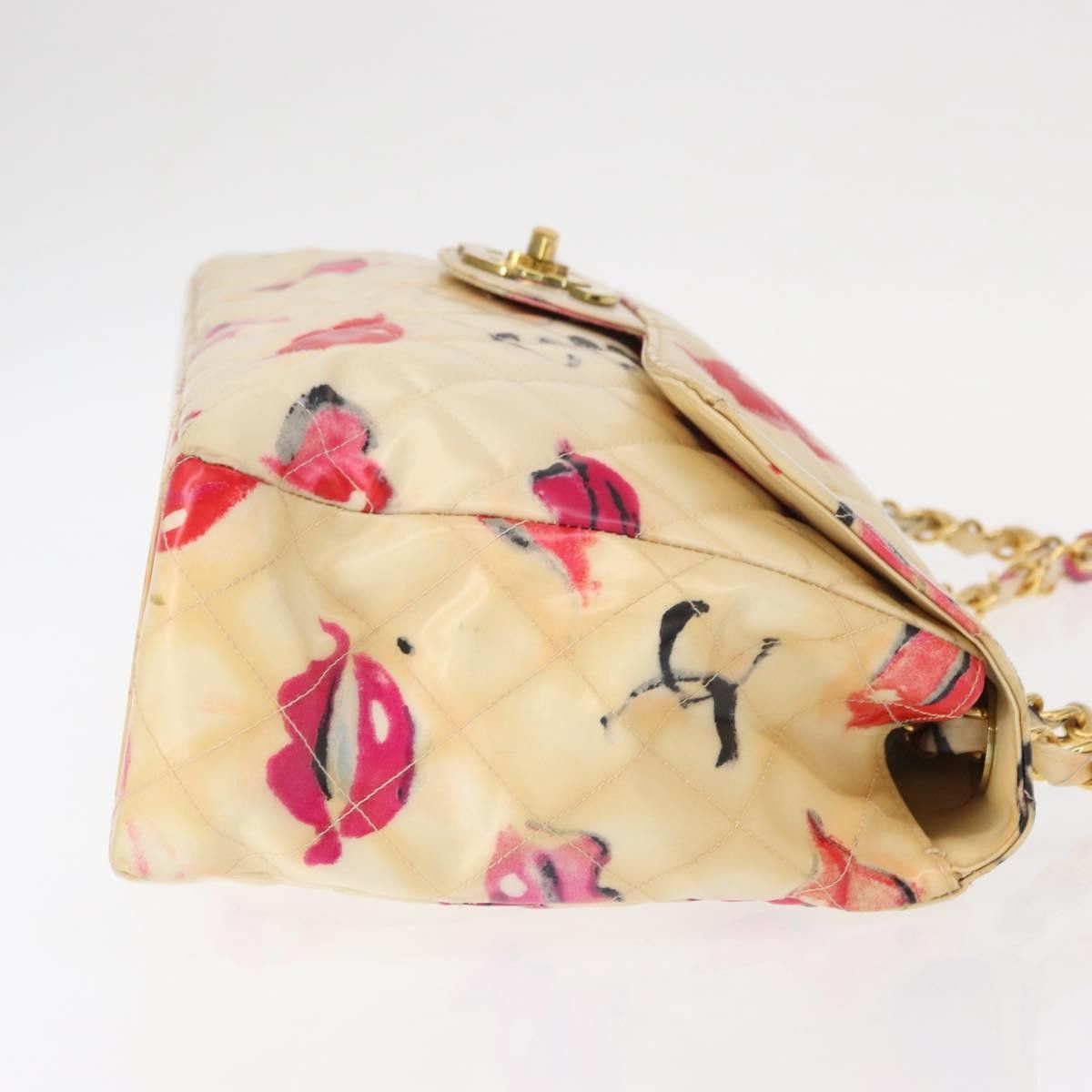 Chanel Chanel Vintage Classic Single Flap Bag Vinyl Size ONE SIZE - 3 Thumbnail