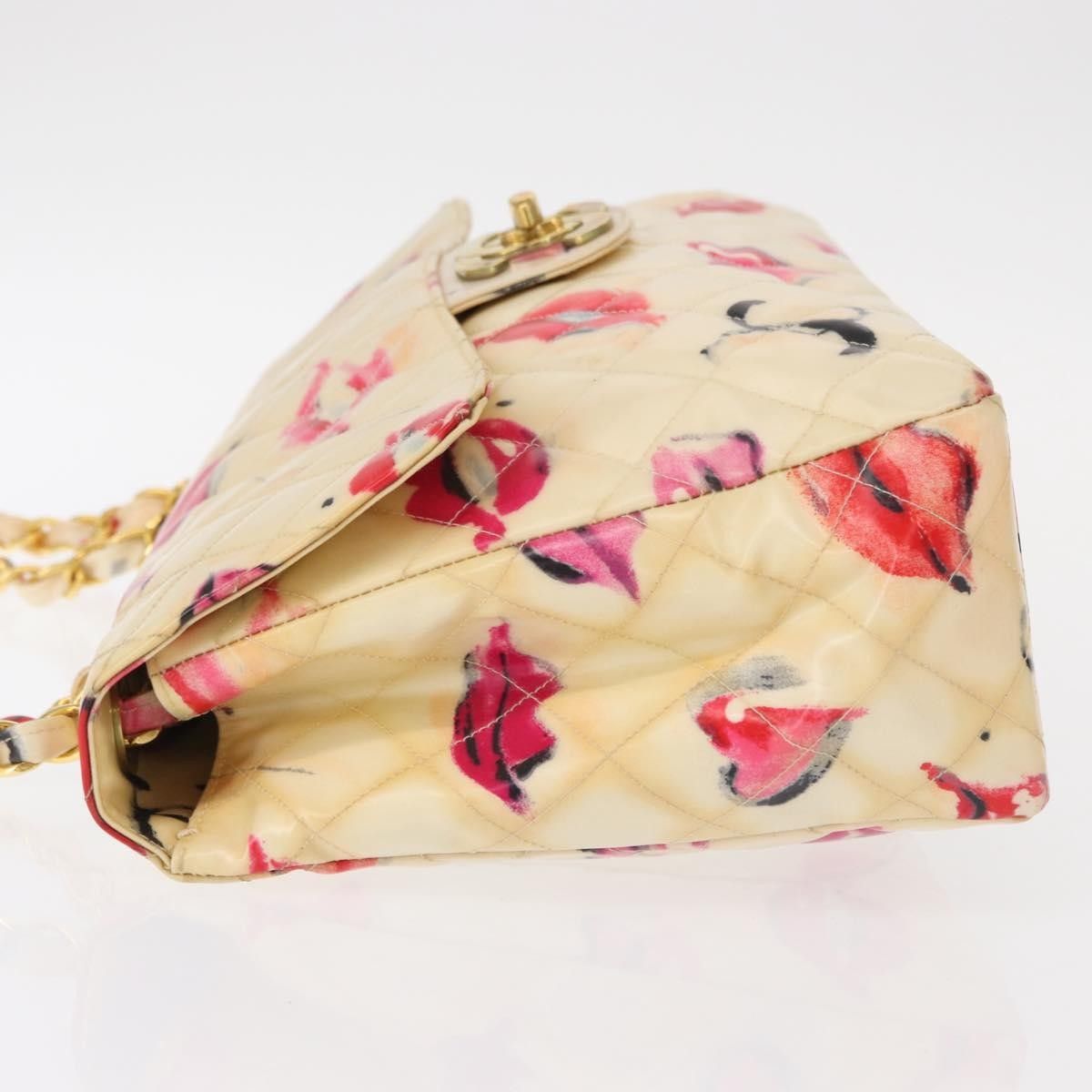 Chanel Chanel Vintage Classic Single Flap Bag Vinyl Size ONE SIZE - 4 Thumbnail