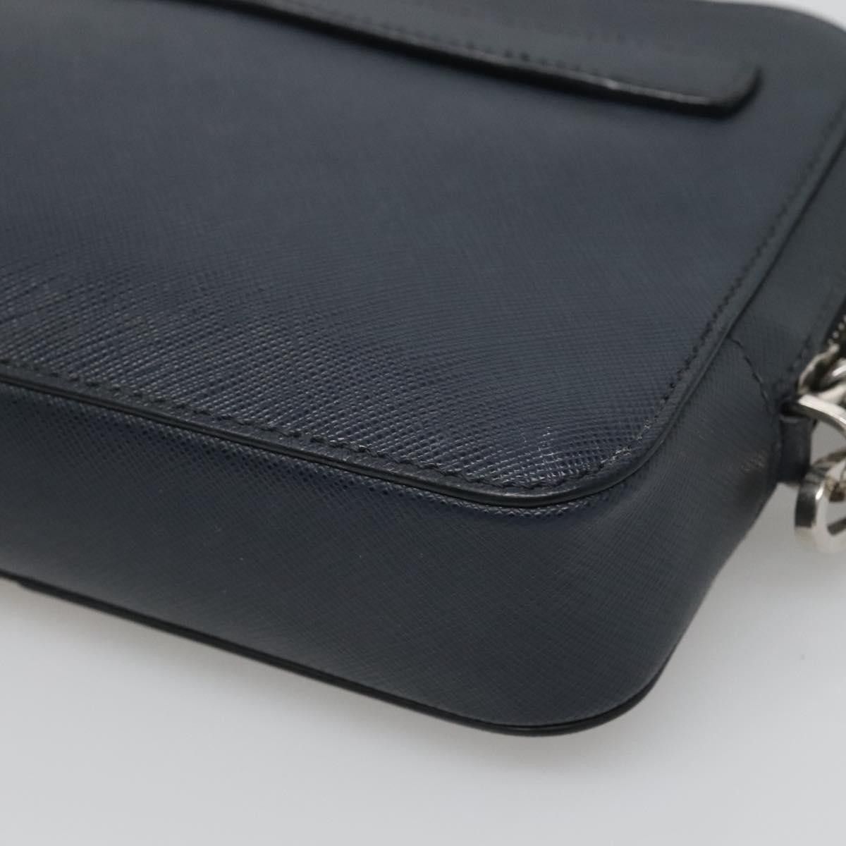 Prada Prada Zip Pochette Saffiano Leather Size ONE SIZE - 11 Thumbnail