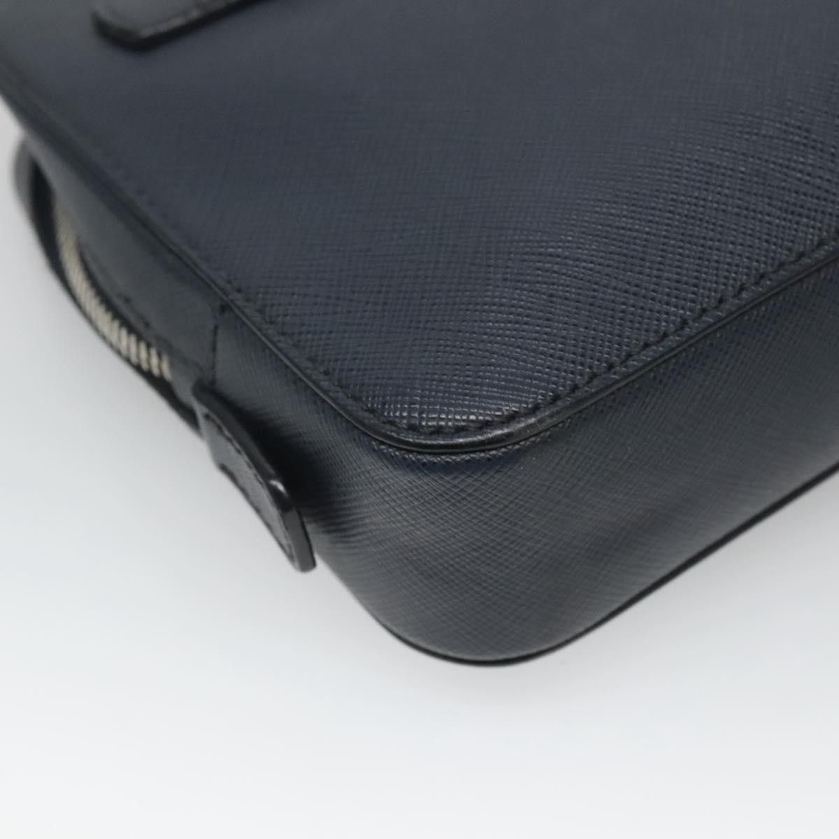 Prada Prada Zip Pochette Saffiano Leather Size ONE SIZE - 12 Thumbnail