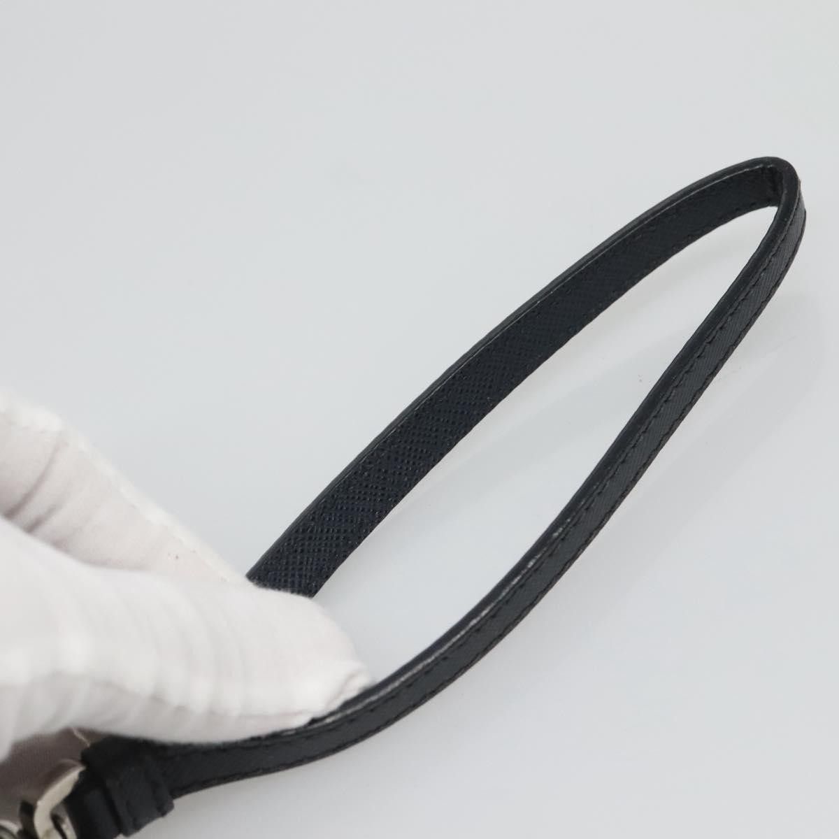 Prada Prada Zip Pochette Saffiano Leather Size ONE SIZE - 19 Thumbnail