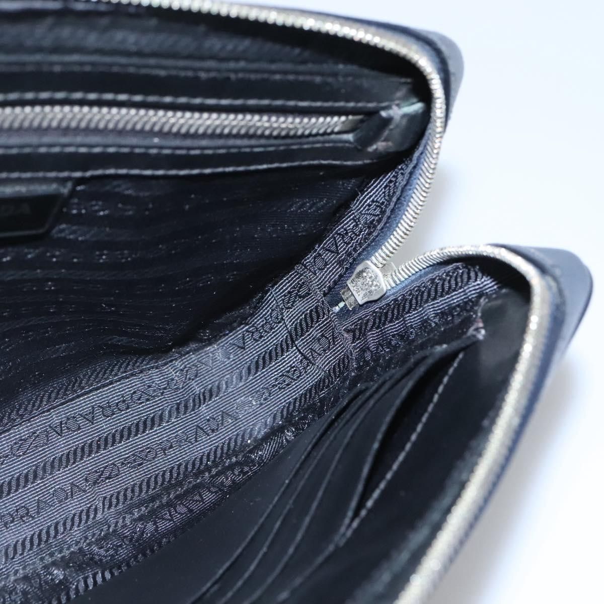 Prada Prada Zip Pochette Saffiano Leather Size ONE SIZE - 21 Thumbnail