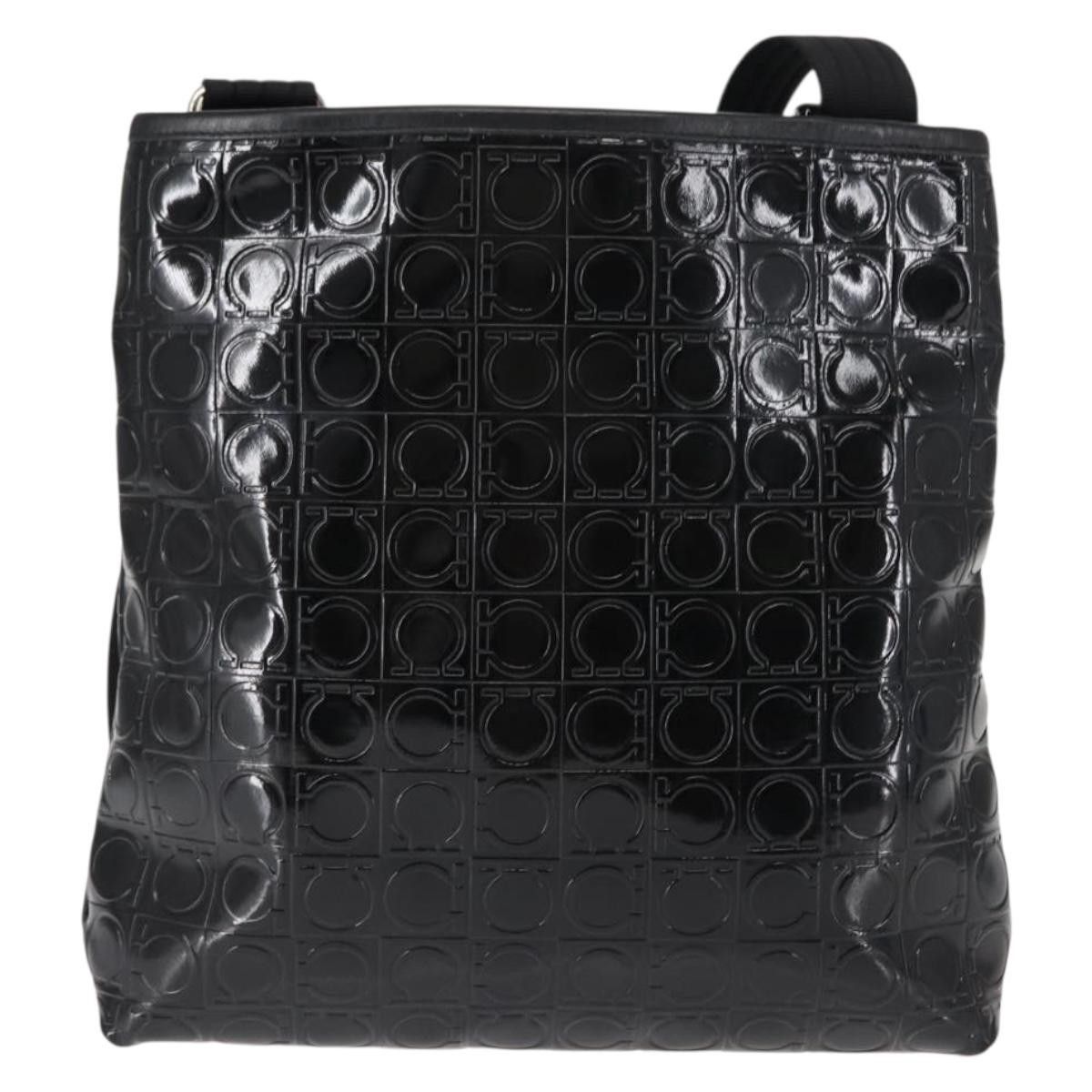 Salvatore Ferragamo Salvatore Ferragamo Gancini Patent Leather Size ONE SIZE - 2 Thumbnail