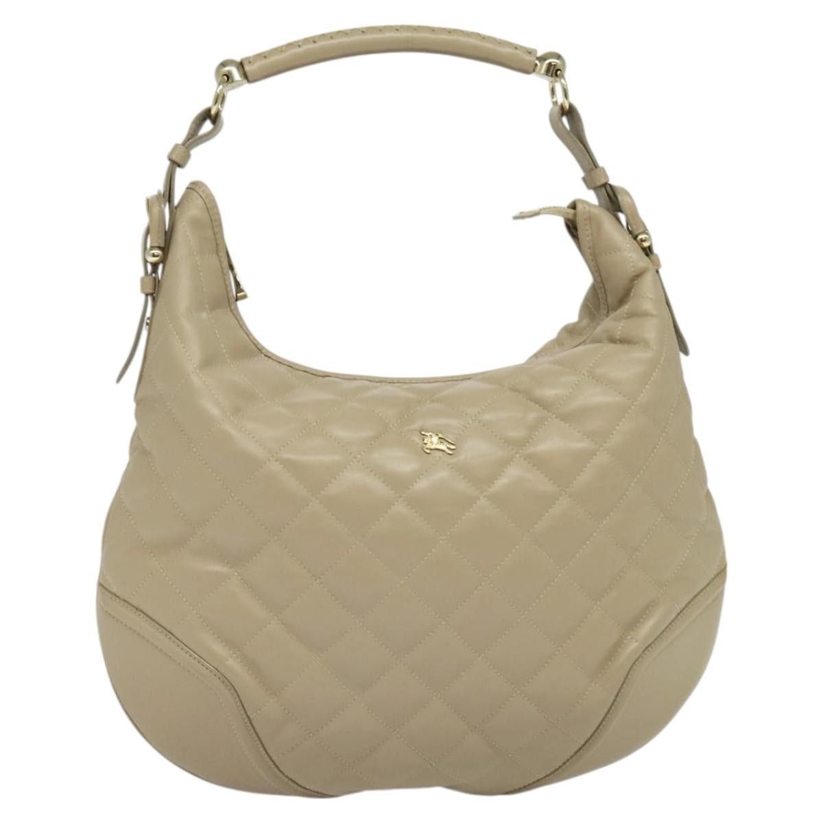 Burberry Burberry Hoxton Hobo Quilted Leather Size ONE SIZE - 19 Thumbnail