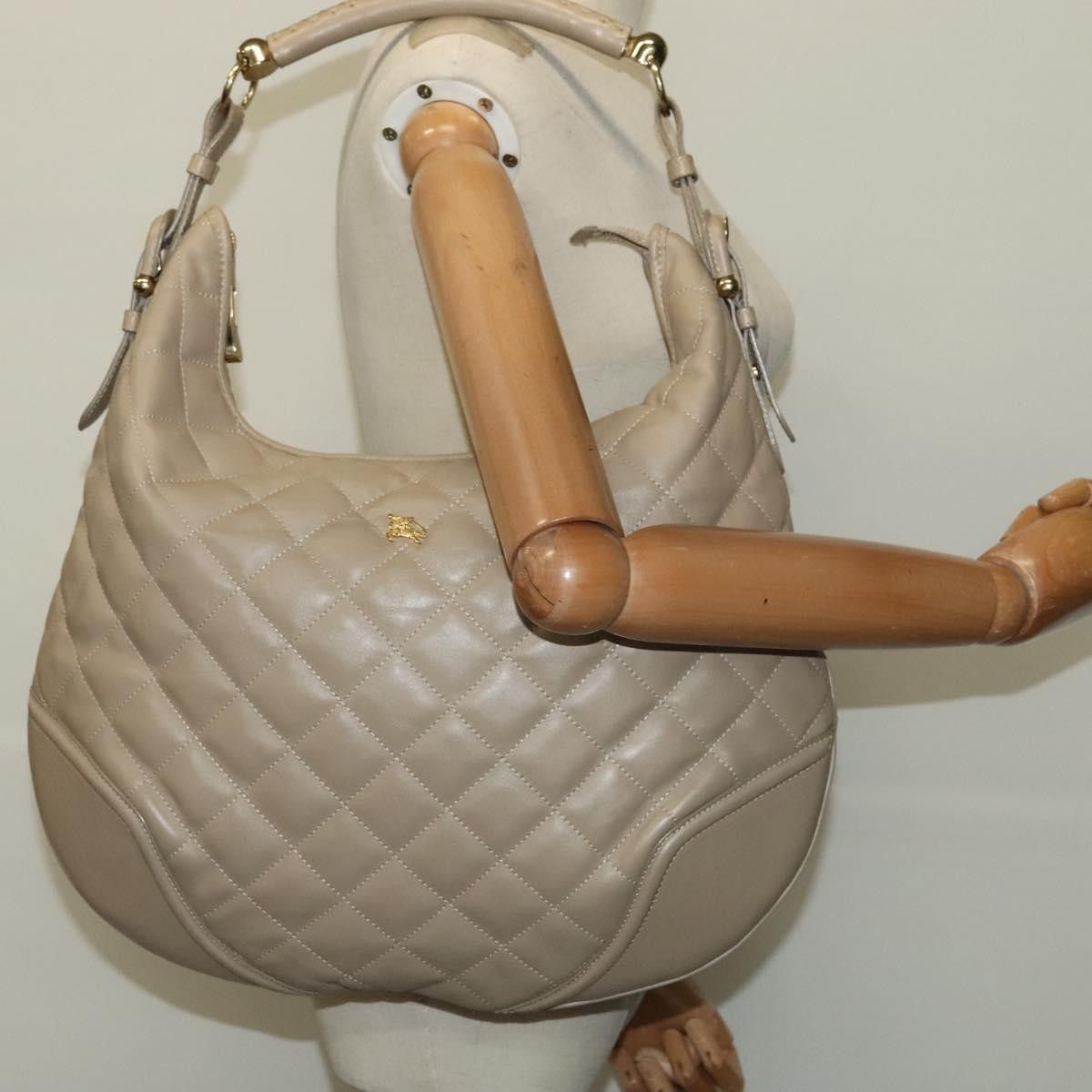 Burberry Burberry Hoxton Hobo Quilted Leather Size ONE SIZE - 15 Thumbnail