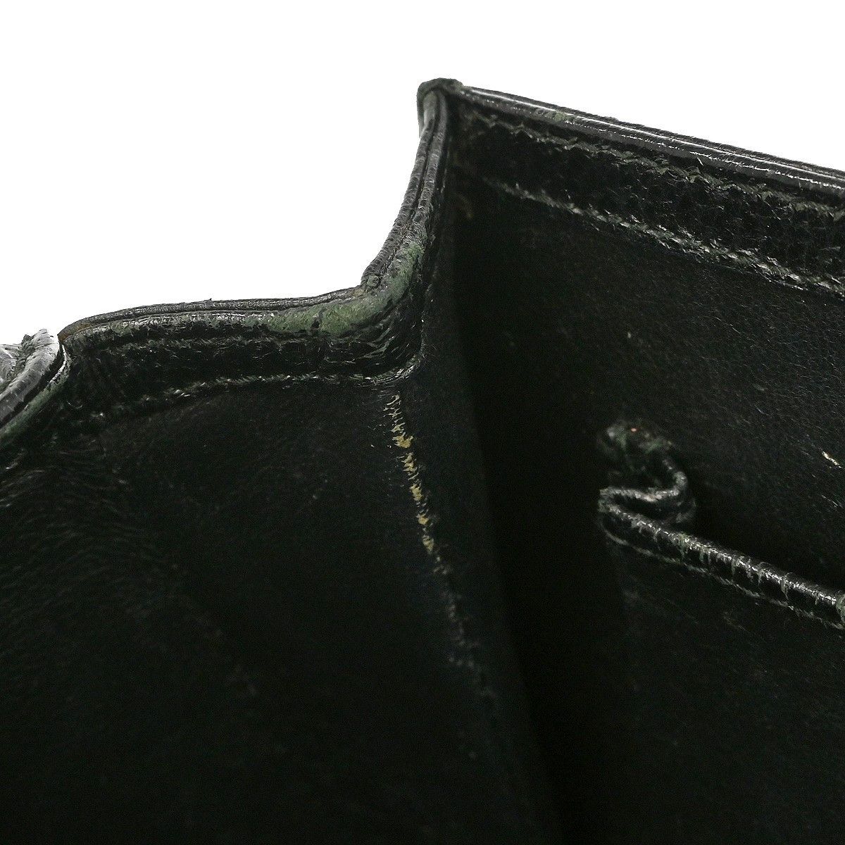Gucci Gucci Vintage Convertible Bamboo Top Handle Bag Leather Size ONE SIZE - 11 Thumbnail