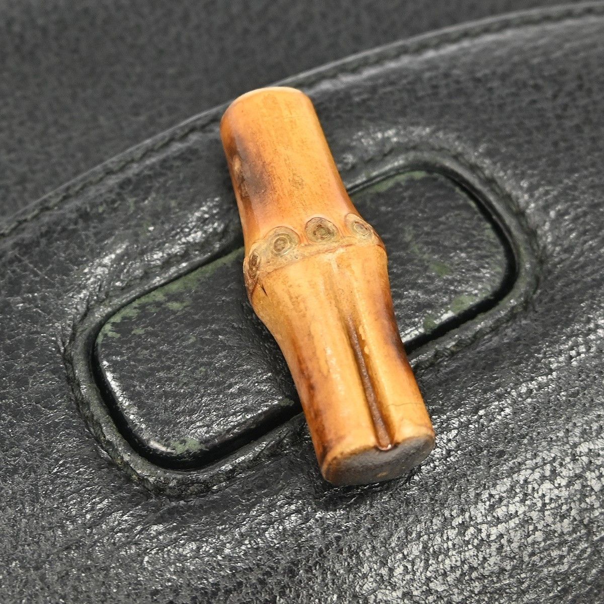 Gucci Gucci Vintage Convertible Bamboo Top Handle Bag Leather Size ONE SIZE - 9 Thumbnail