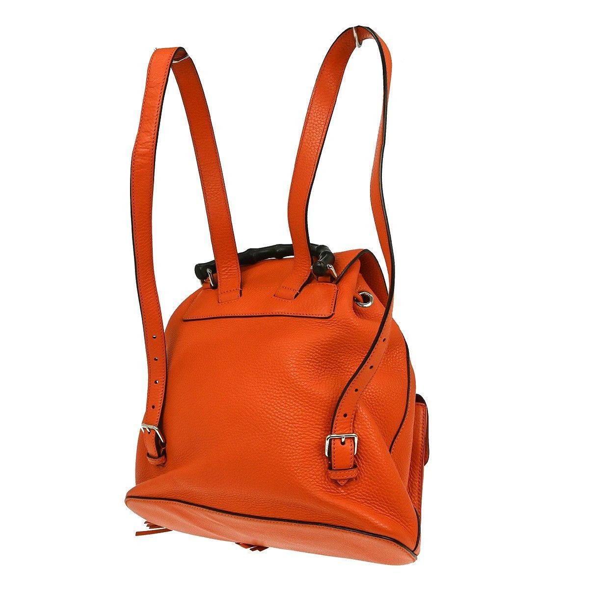 Gucci Gucci Bamboo Tassel Backpack Leather Size ONE SIZE - 2 Thumbnail