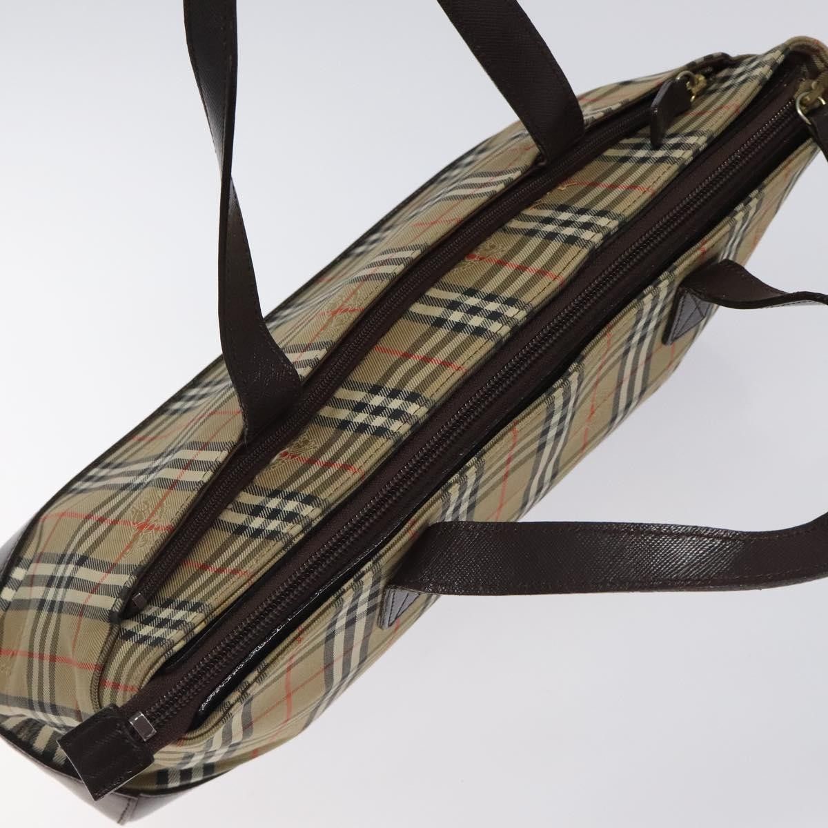 Burberry Burberry Nova Check Handbag Nova Check Canvas and leather Size ONE SIZE - 15 Thumbnail