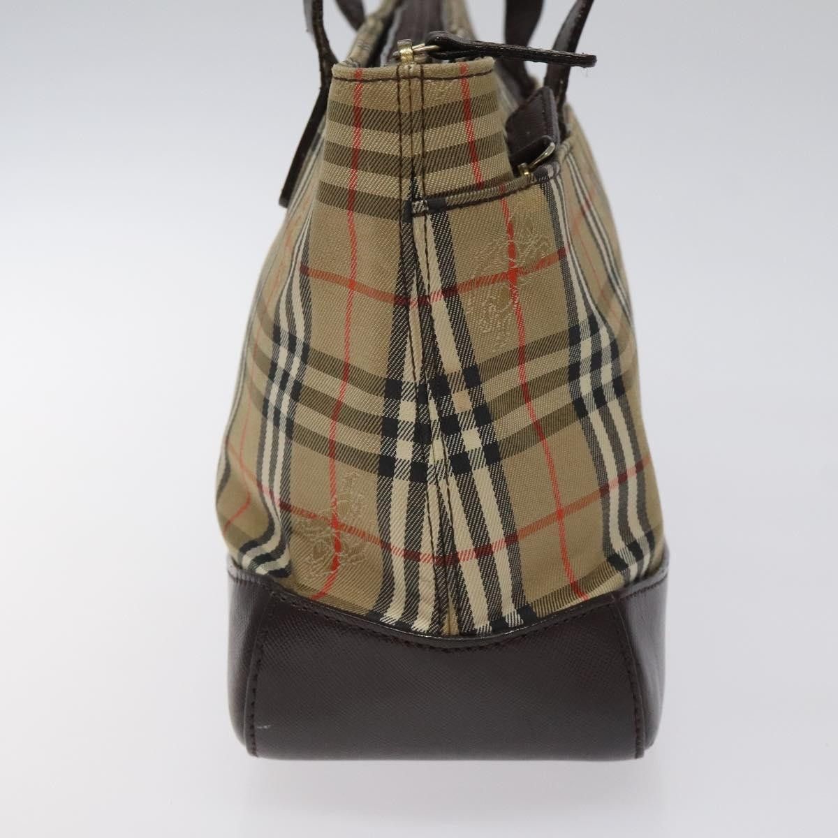 Burberry Burberry Nova Check Handbag Nova Check Canvas and leather Size ONE SIZE - 3 Thumbnail