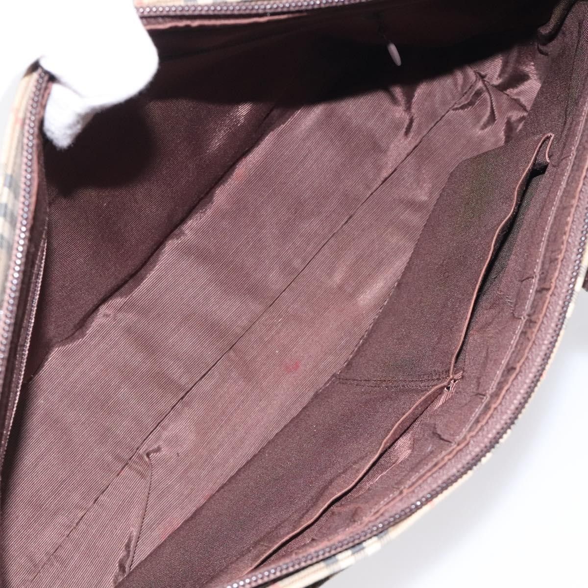 Burberry Burberry Nova Check Handbag Nova Check Canvas and leather Size ONE SIZE - 5 Thumbnail