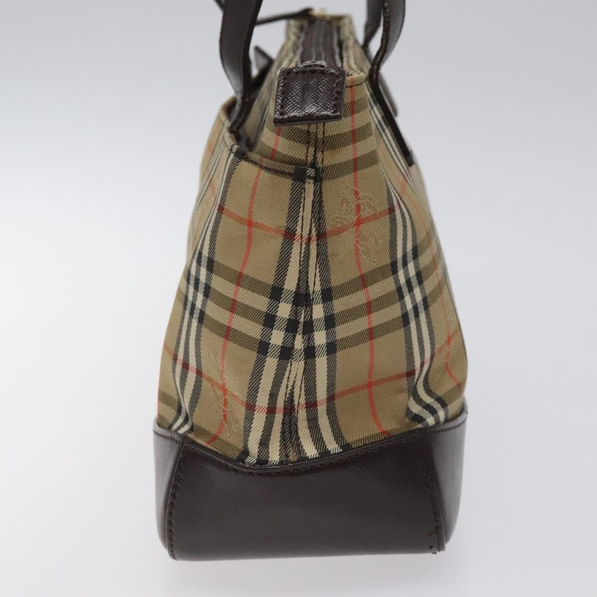 Burberry Burberry Nova Check Handbag Nova Check Canvas and leather Size ONE SIZE - 4 Thumbnail