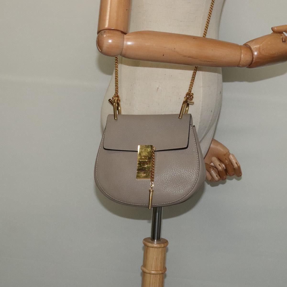 Chloe Chloe Drew Crossbody Bag Leather Size ONE SIZE - 14 Thumbnail