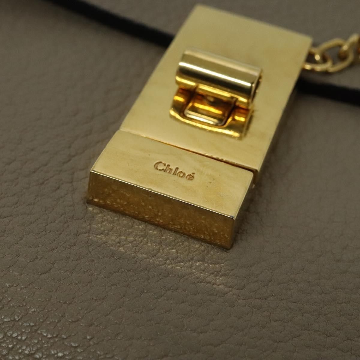 Chloe Chloe Drew Crossbody Bag Leather Size ONE SIZE - 13 Thumbnail