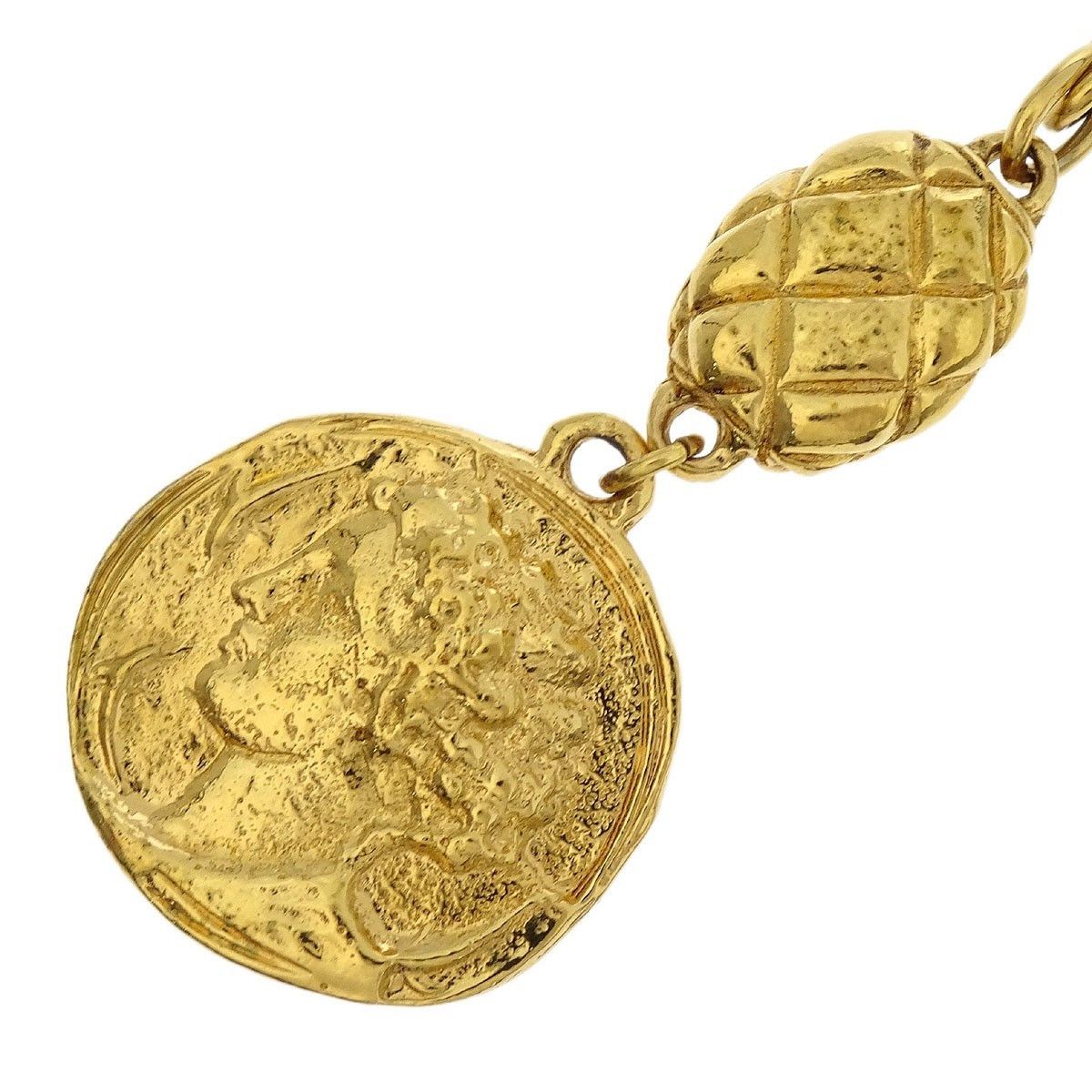 Chanel Chanel Vintage Medallion Necklace Metal Size ONE SIZE - 3 Thumbnail