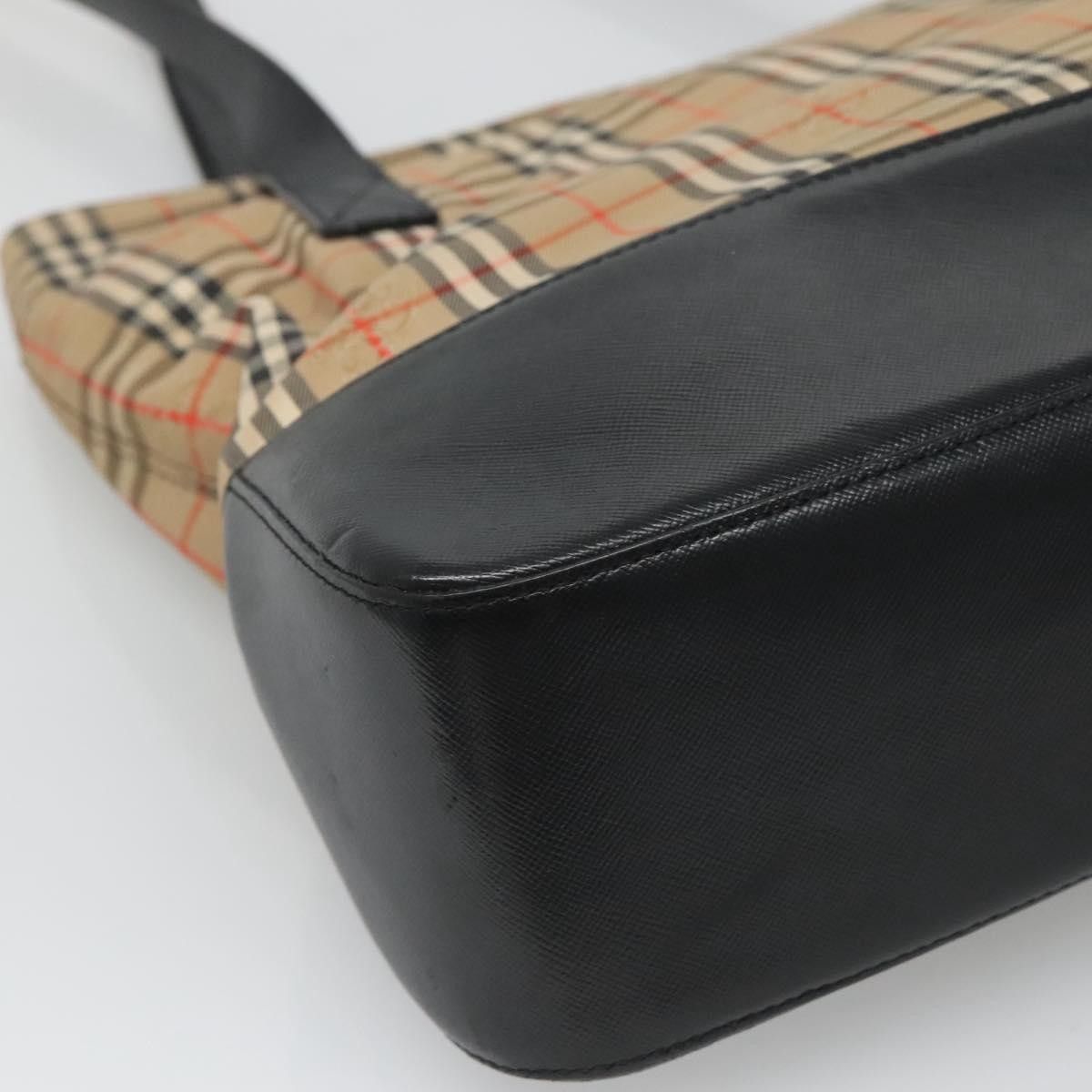 Burberry Burberry Nova Check Tote Canvas and Leather Size ONE SIZE - 8 Thumbnail