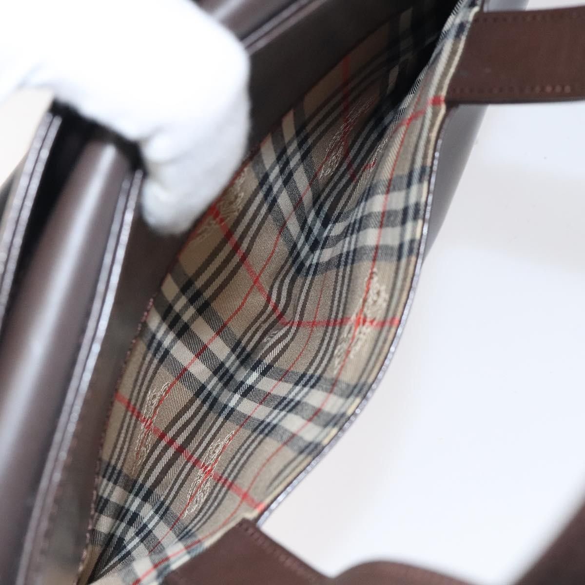 Burberry Burberry Nova Handbag Leather Size ONE SIZE - 16 Thumbnail