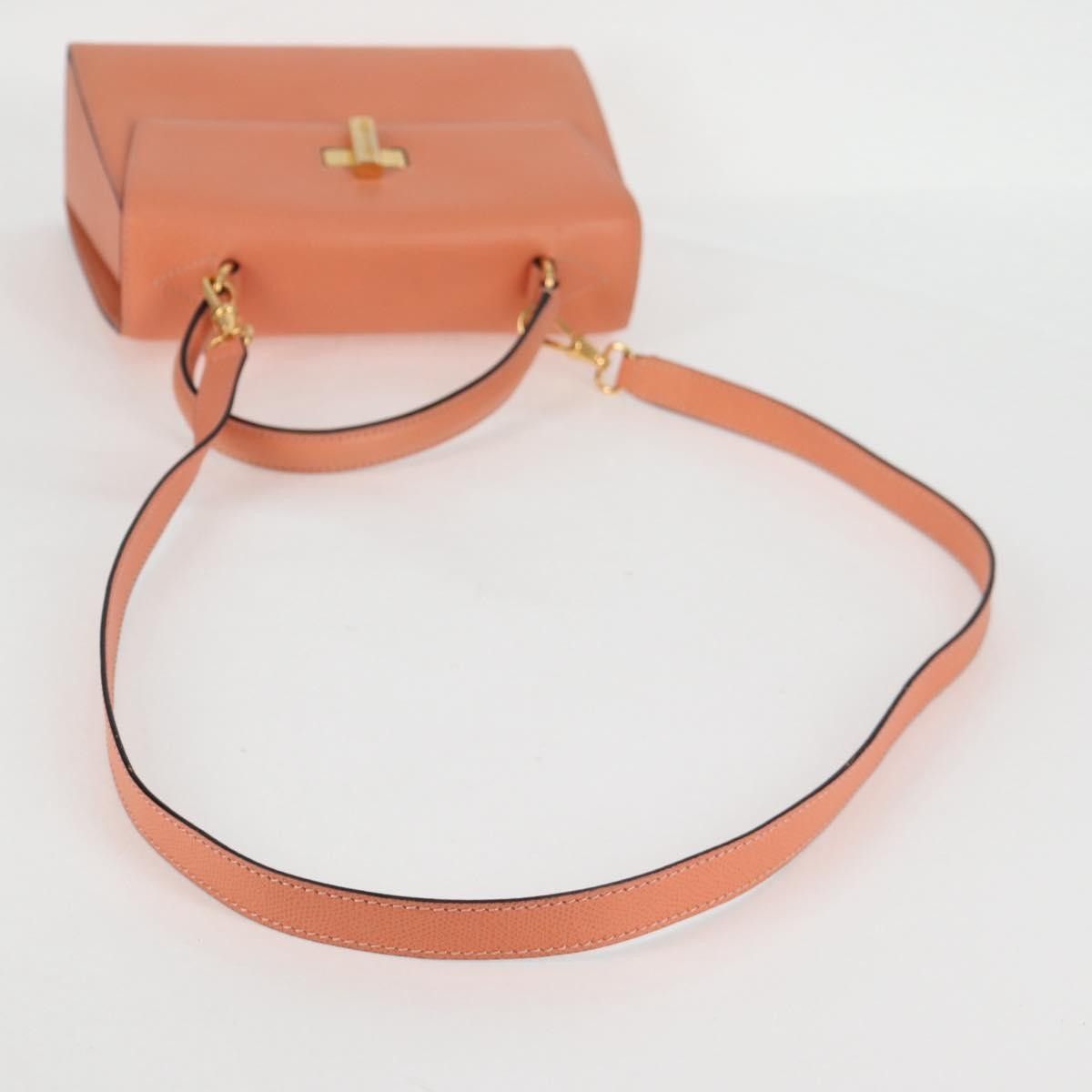 Celine Celine Vintage Convertible Turnlock Top Handle Bag Leather Size ONE SIZE - 8 Thumbnail