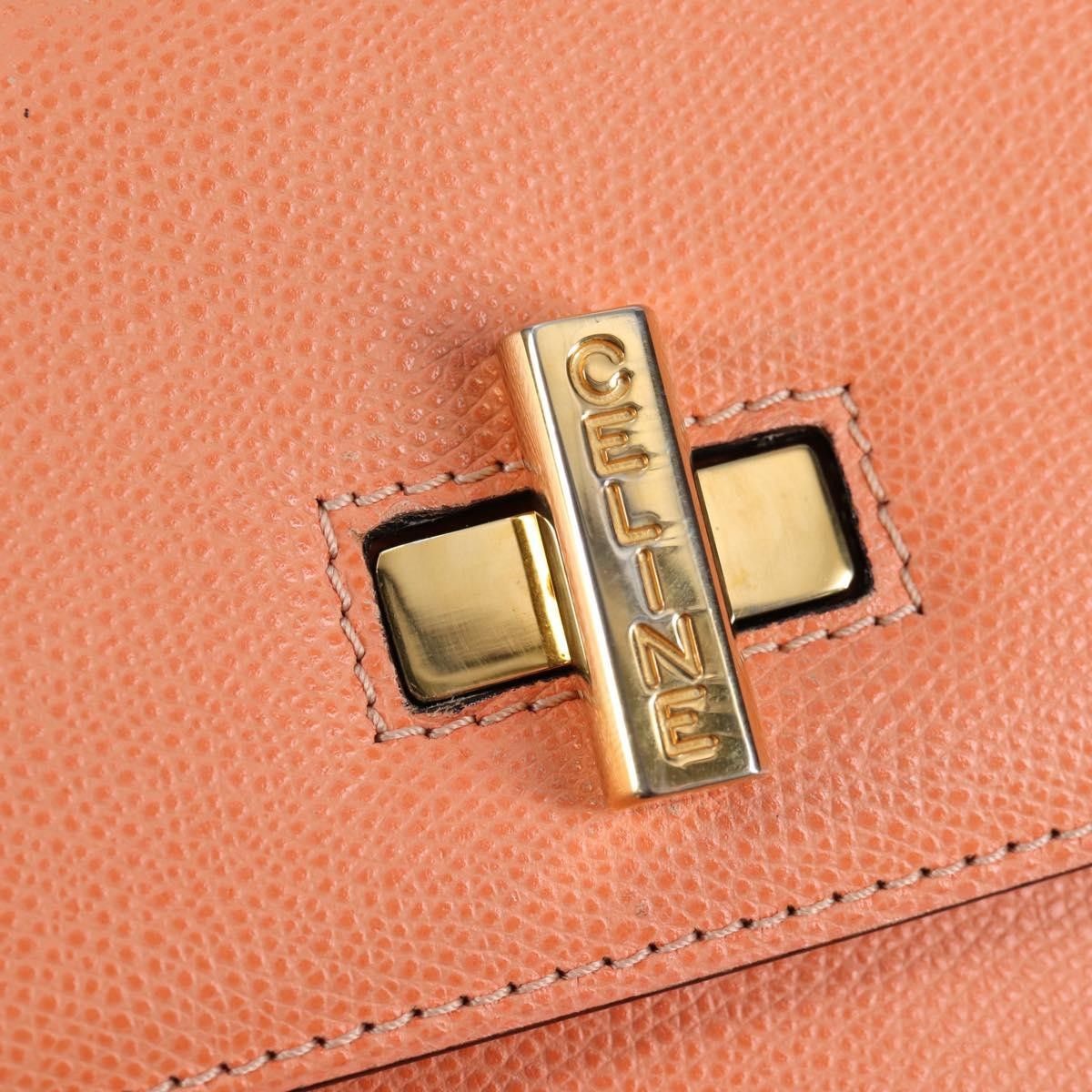 Celine Celine Vintage Convertible Turnlock Top Handle Bag Leather Size ONE SIZE - 13 Thumbnail