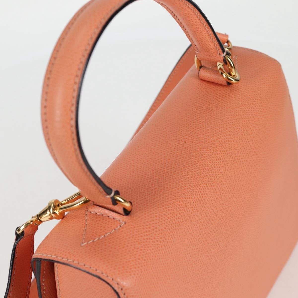 Celine Celine Vintage Convertible Turnlock Top Handle Bag Leather Size ONE SIZE - 17 Thumbnail