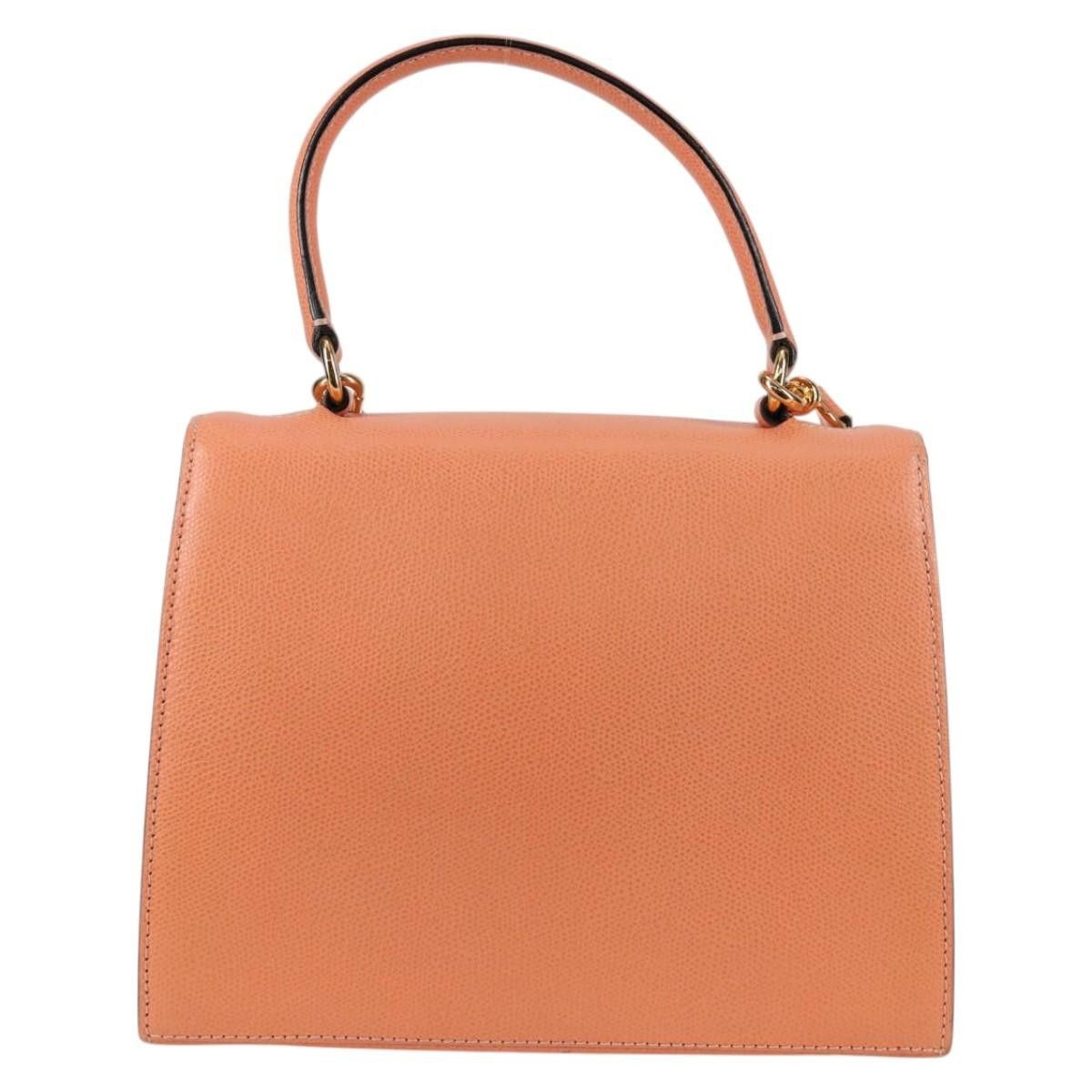 Celine Celine Vintage Convertible Turnlock Top Handle Bag Leather Size ONE SIZE - 2 Thumbnail