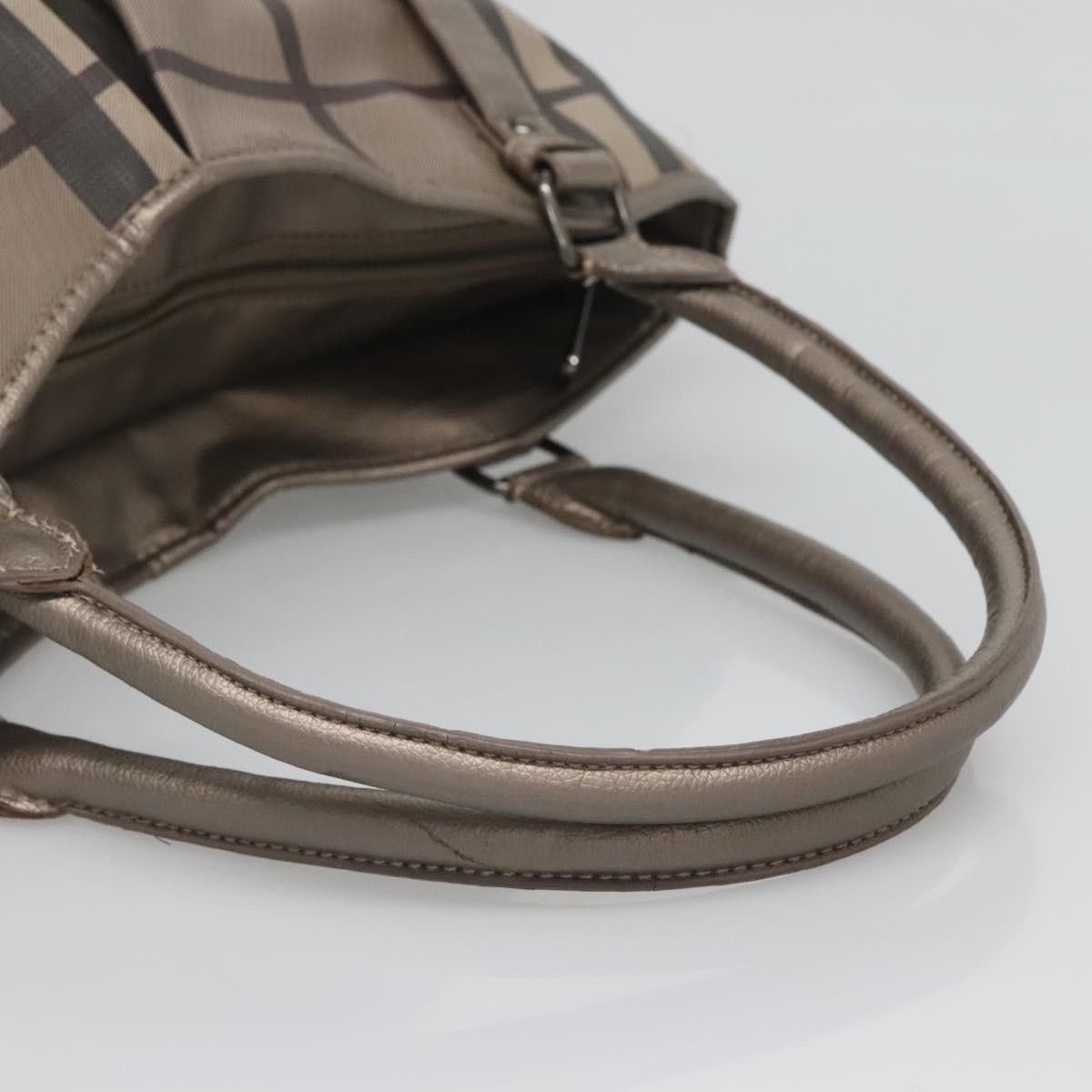 Burberry Burberry Nova Check Tote Canvas and Leather Size ONE SIZE - 7 Thumbnail