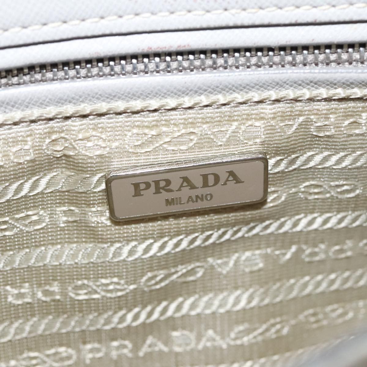 Prada Prada Pushlock Chain Flap Bag Quilted Tessuto Size ONE SIZE - 6 Thumbnail
