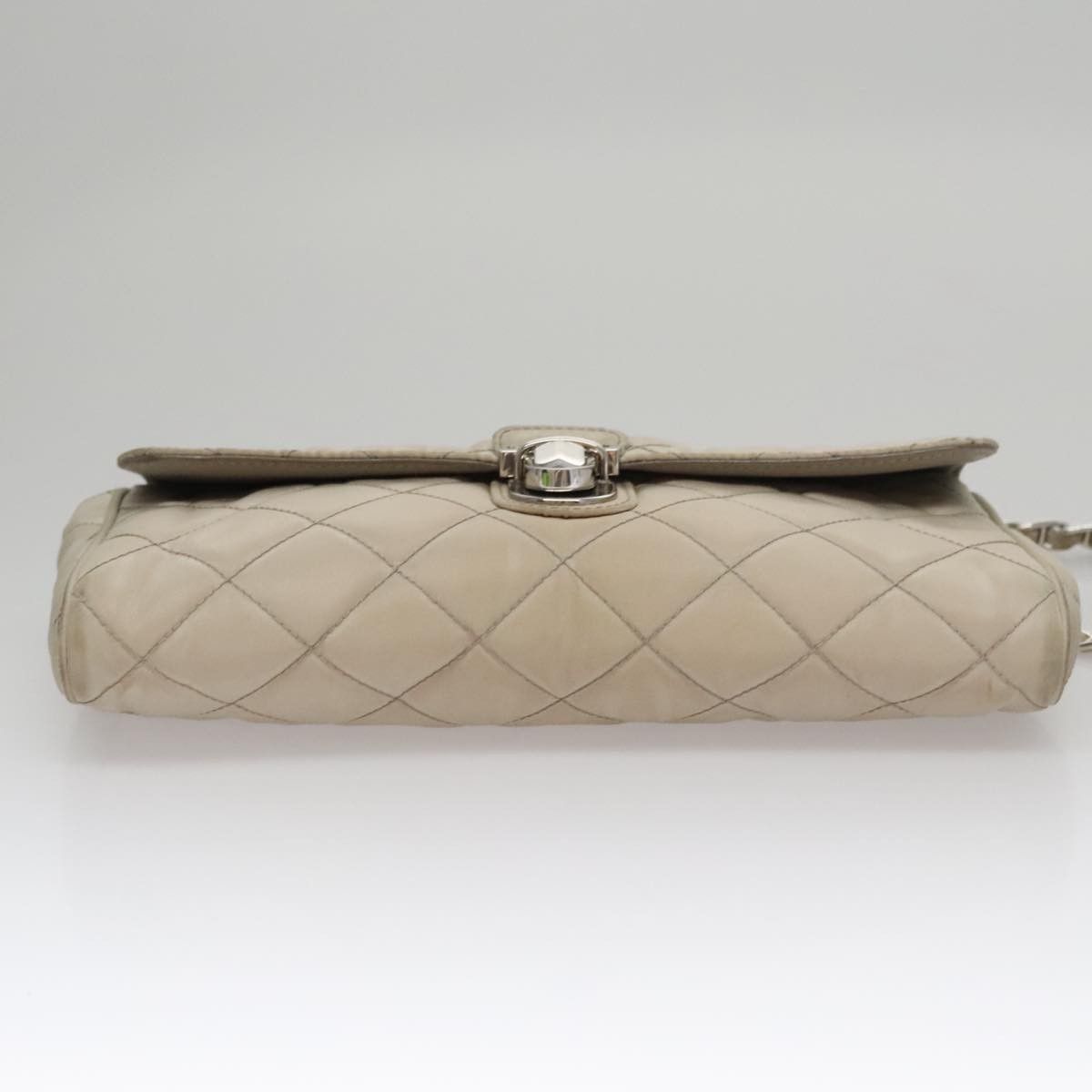 Prada Prada Pushlock Chain Flap Bag Quilted Tessuto Size ONE SIZE - 16 Thumbnail