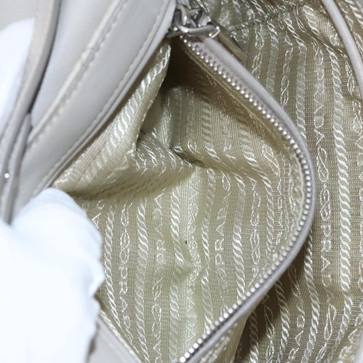 Prada Prada Pushlock Chain Flap Bag Quilted Tessuto Size ONE SIZE - 24 Thumbnail