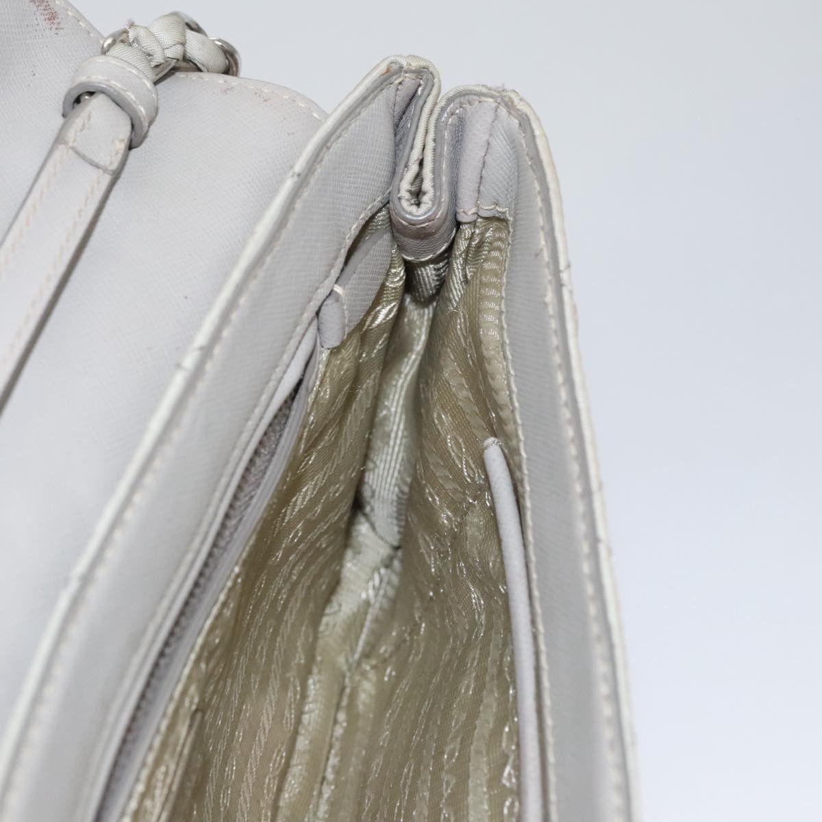 Prada Prada Pushlock Chain Flap Bag Quilted Tessuto Size ONE SIZE - 22 Thumbnail