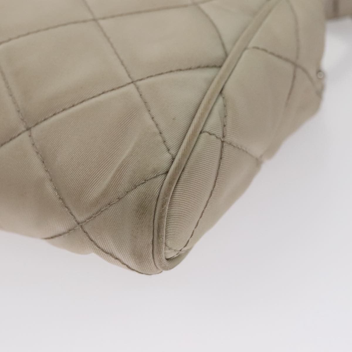 Prada Prada Pushlock Chain Flap Bag Quilted Tessuto Size ONE SIZE - 12 Thumbnail