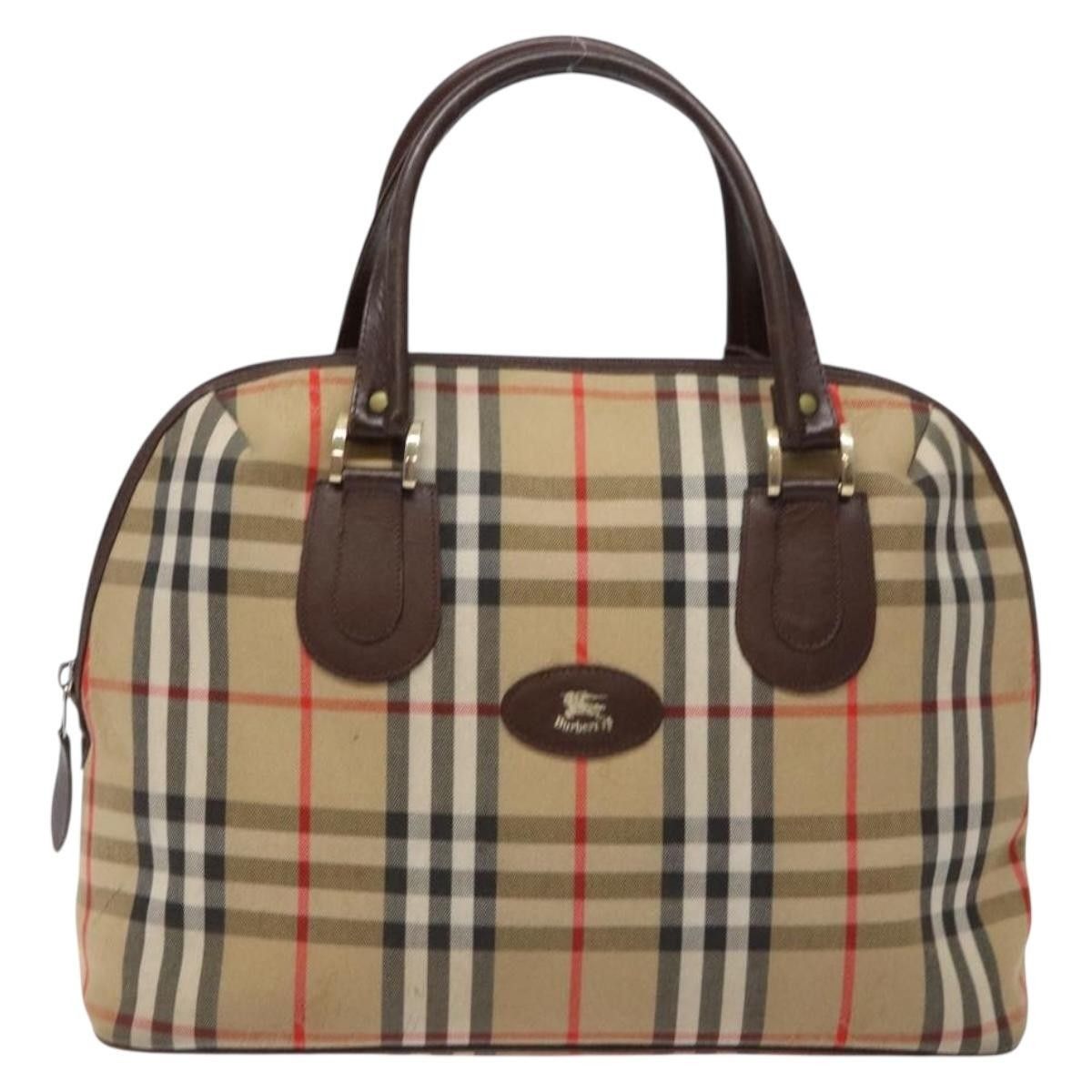 Burberry Burberry Nova Check Handbag Nova Check Canvas Size ONE SIZE - 18 Thumbnail